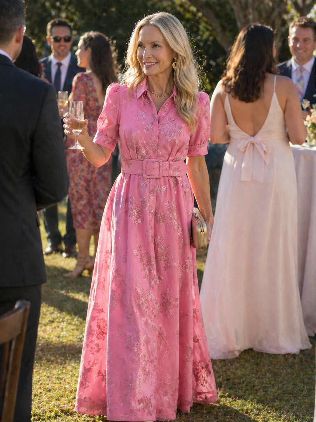 Hayes & Tate™  | Belted Floral Maxi Dress