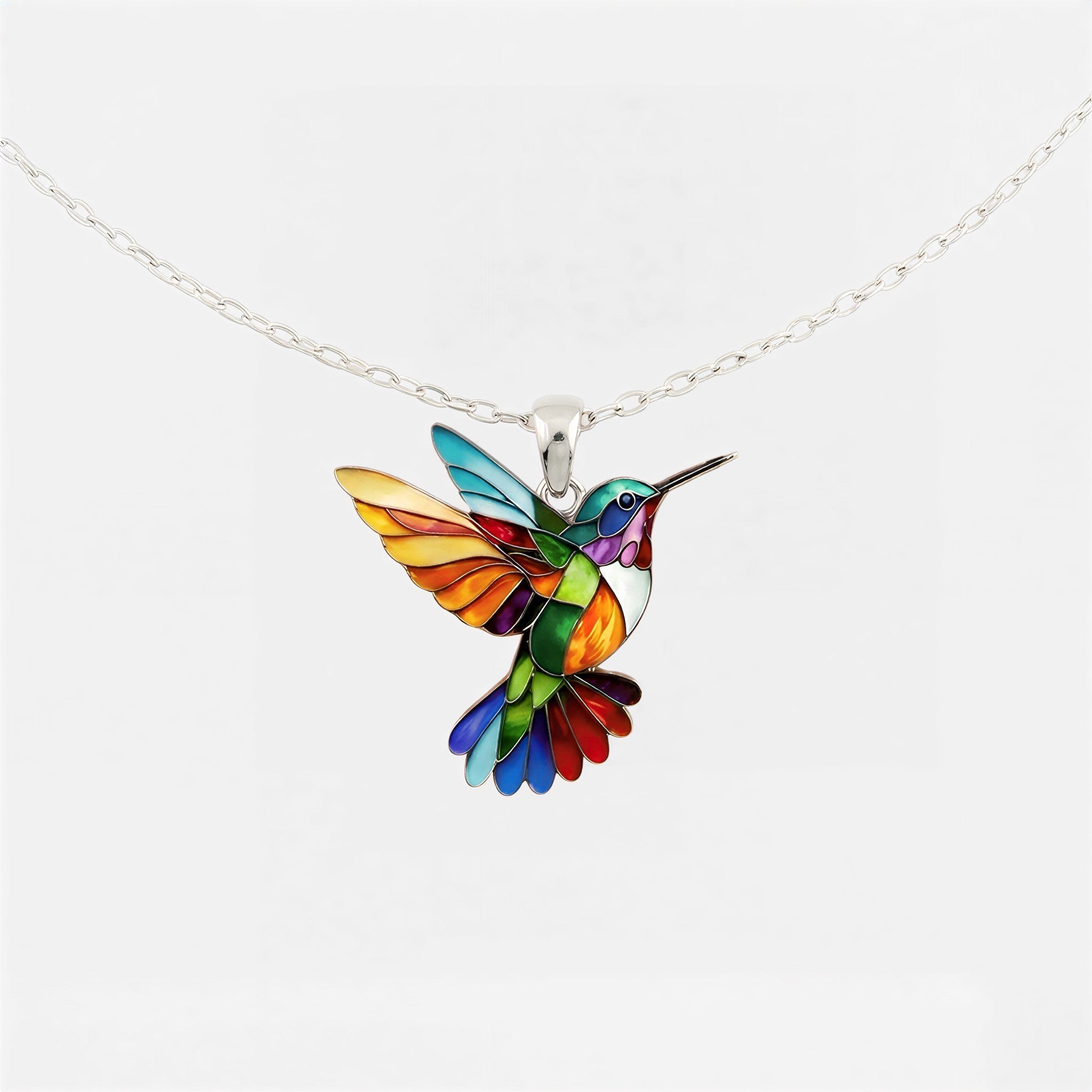 CLAIRE – Hummingbird Pendant Necklace