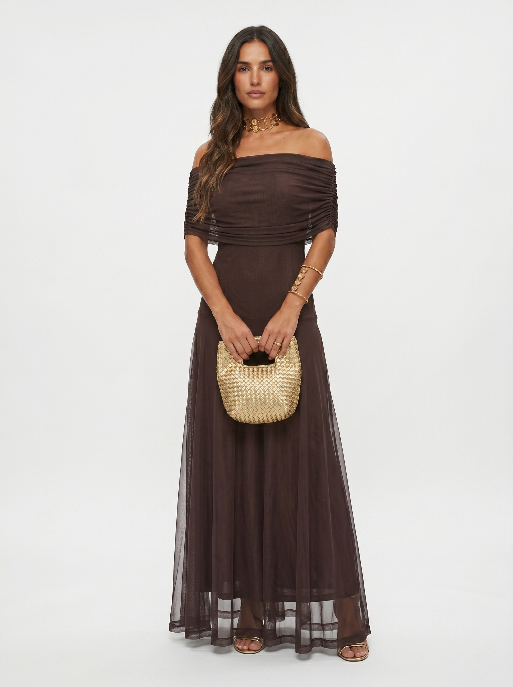 ELVENA™ | One-Shoulder Print Maxi Dress
