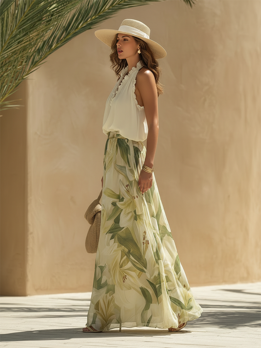 Lyselle™ | Elegant Lightweight Floral Print Set