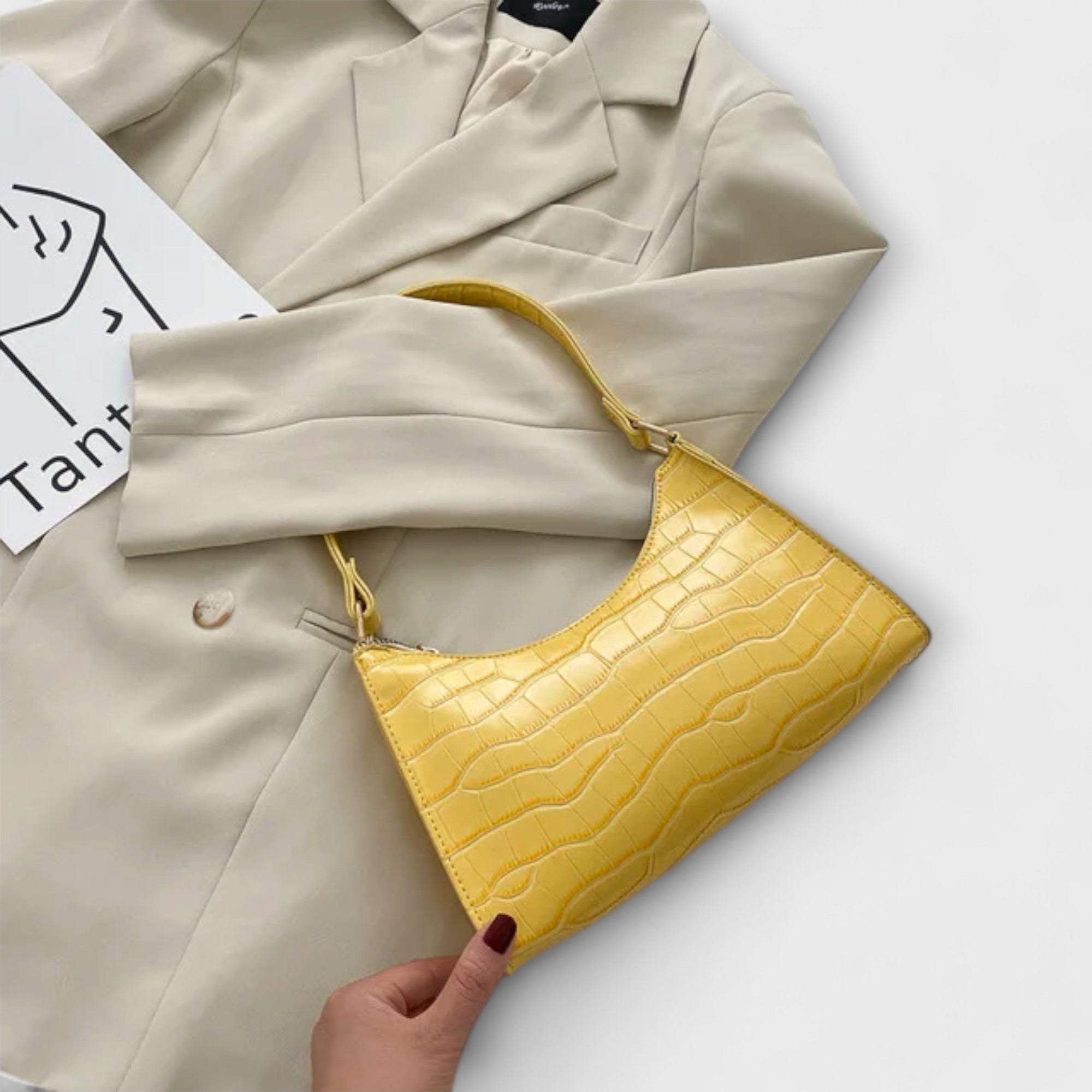 Jamie | Shiny Leather Bag