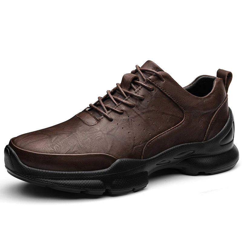 Authentic Leather Sneakers by Brex