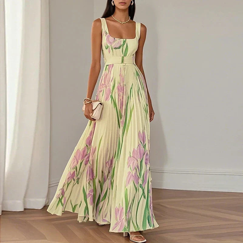 ELVENA™ | Floral Maxi Dress