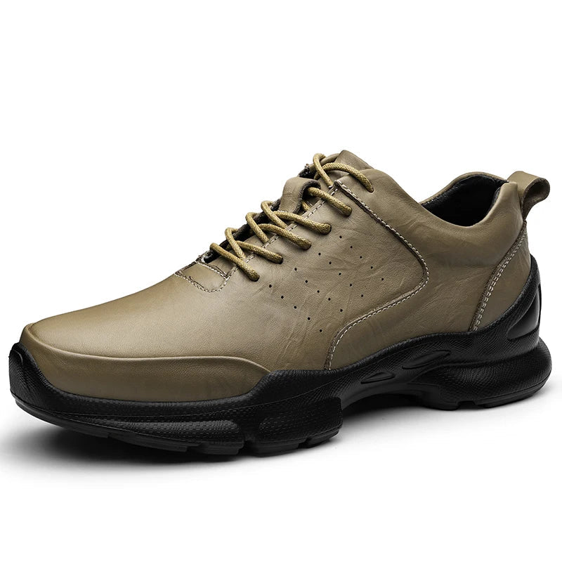 Authentic Leather Sneakers by Brex