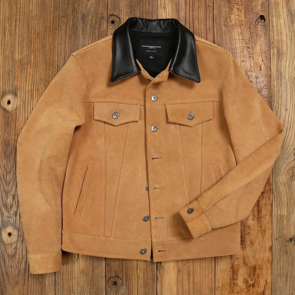 Casper Suede Jacket - Stylish and Versatile Outerwear