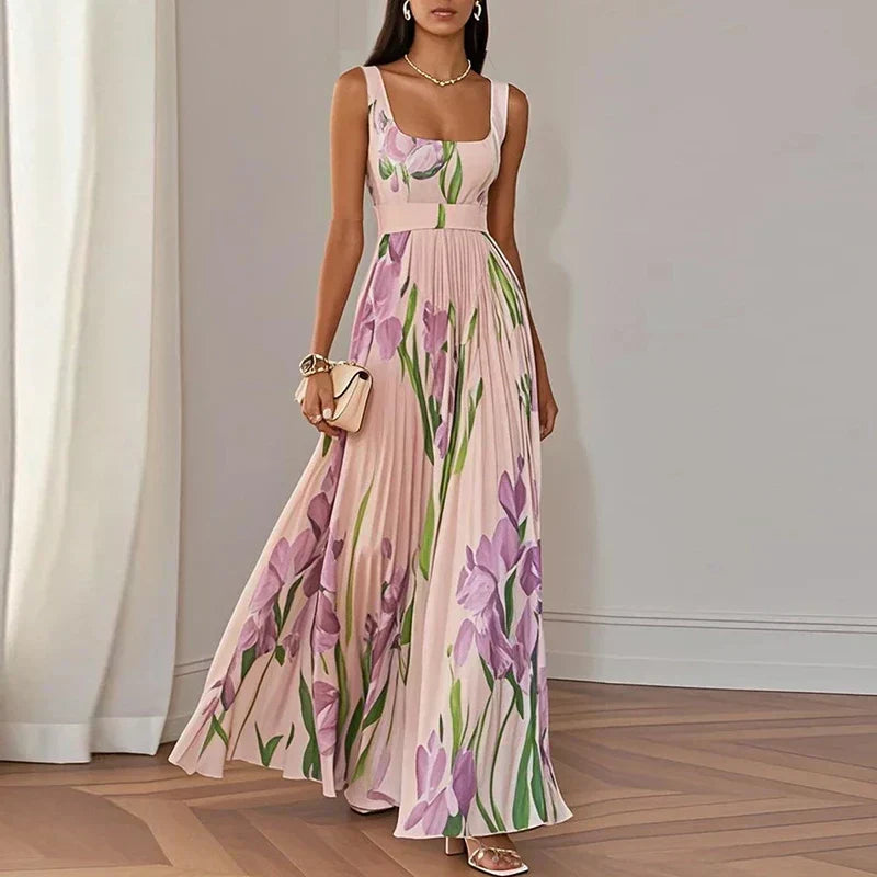 ELVENA™ | Floral Maxi Dress