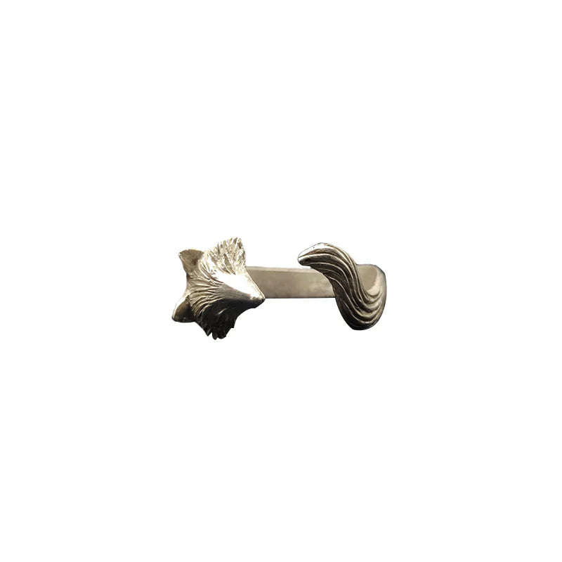Silver Fox Ring for Women
