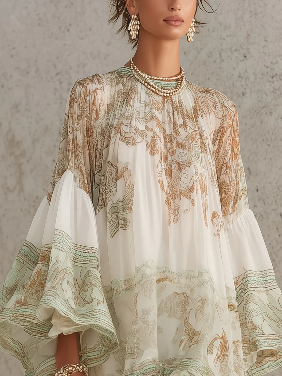 Isabella | Ruffle Hem Mini