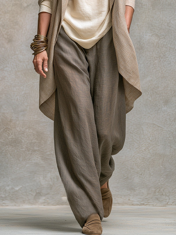 Simone | Layered Three-Piece Wide-Leg Set