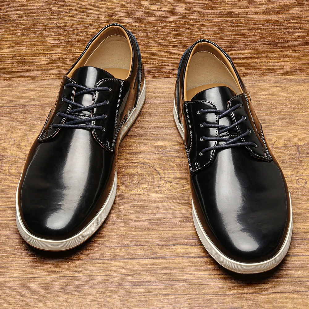 Daxon Leather Athletic Shoes