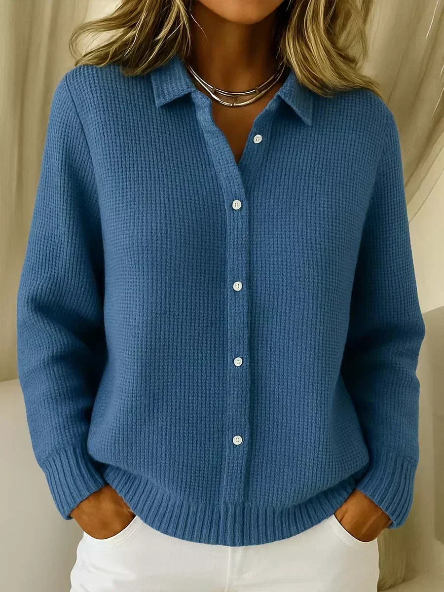 Sloane | Textured Button-Up Cardigan