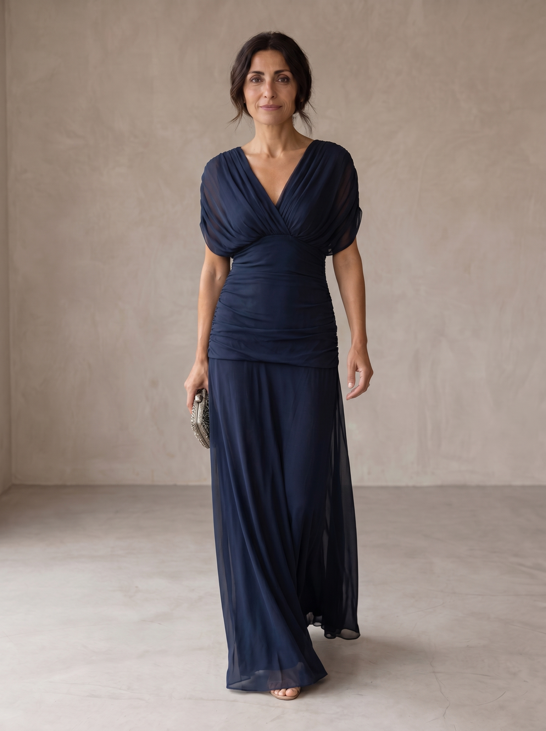 Clara | Elegant Blue Dress