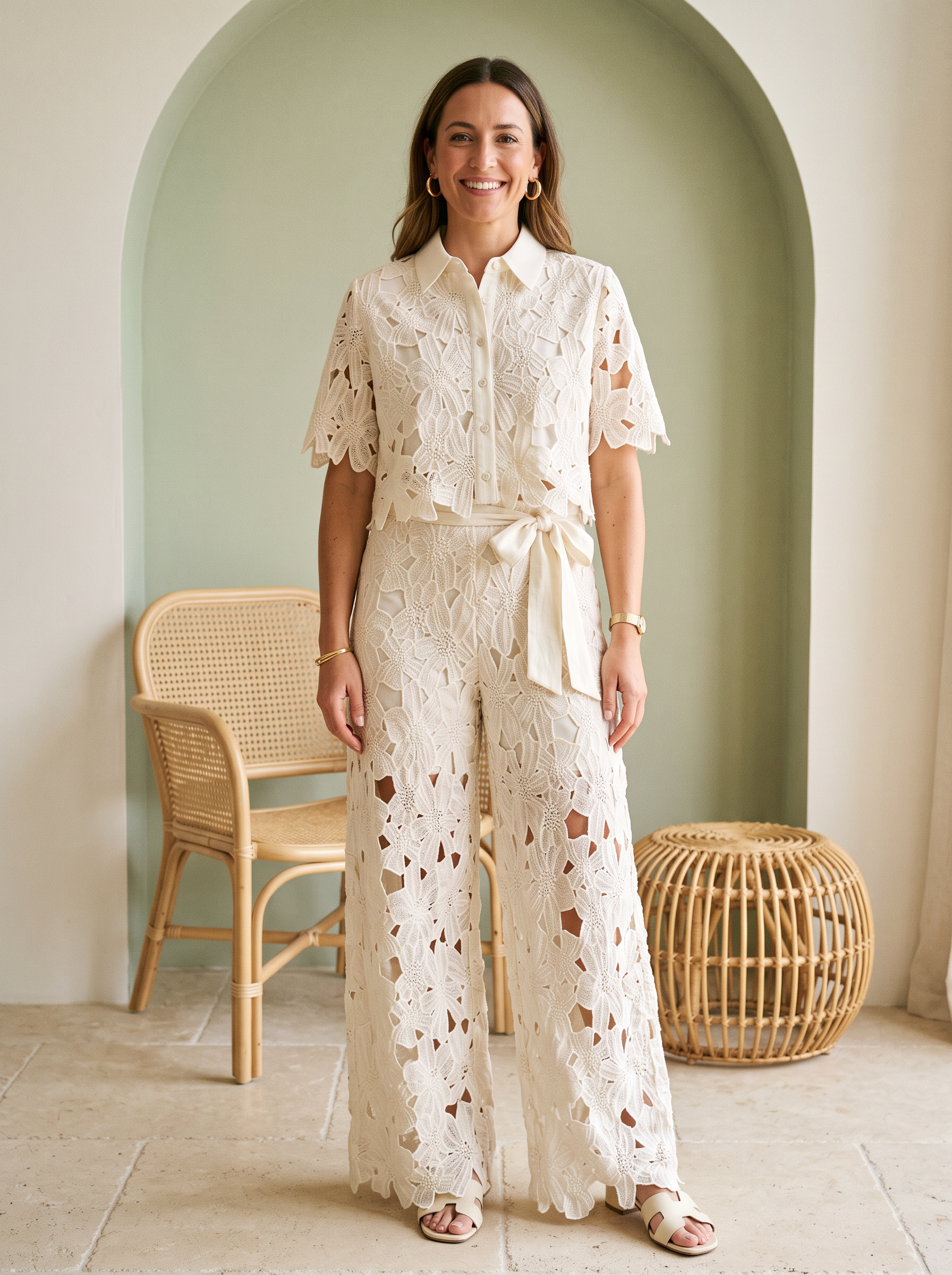 Éva | Lace Co-Ord Set
