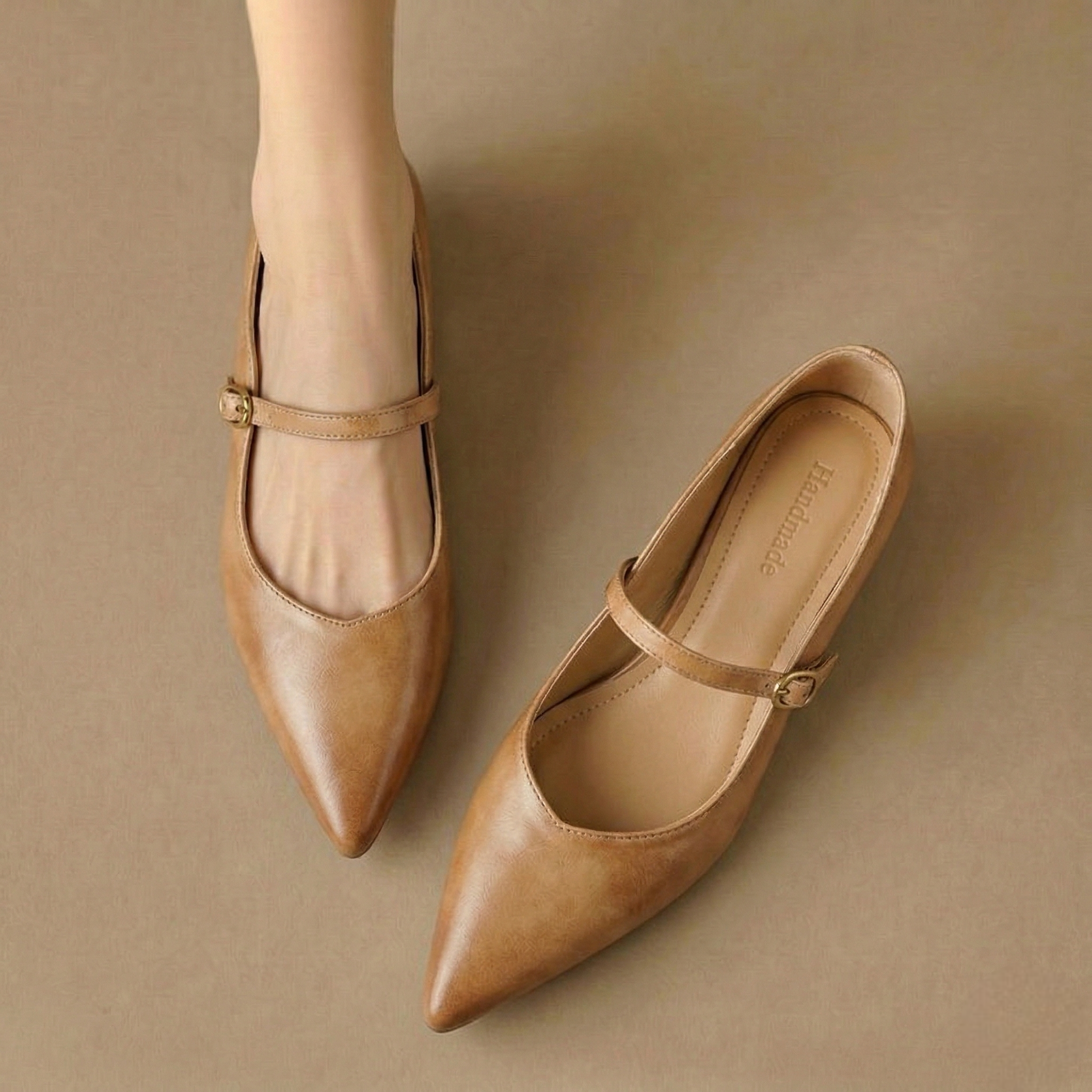 Neok Genuine Leather Mules