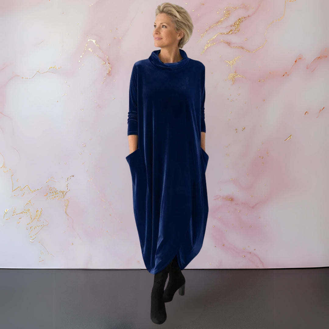 Leona | Velvet Maxi Dress